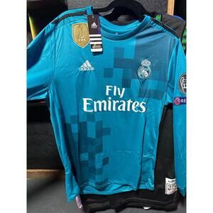 Cristiano Ronaldo - 2017/18 Real MadridJersey UCL Patches SIZE:LARGEw/ tags